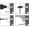 Полотенцедержатель WASSERKRAFT KAMMEL K-8340WHITE