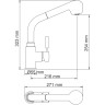Смеситель для кухни WASSERKRAFT A8237